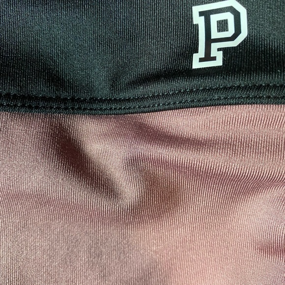 VICTORIAS SECRET GYM TO SWIM SHORTS BOTTOM SHORTIE MED NWT Brown W/Black - Picture 6 of 9